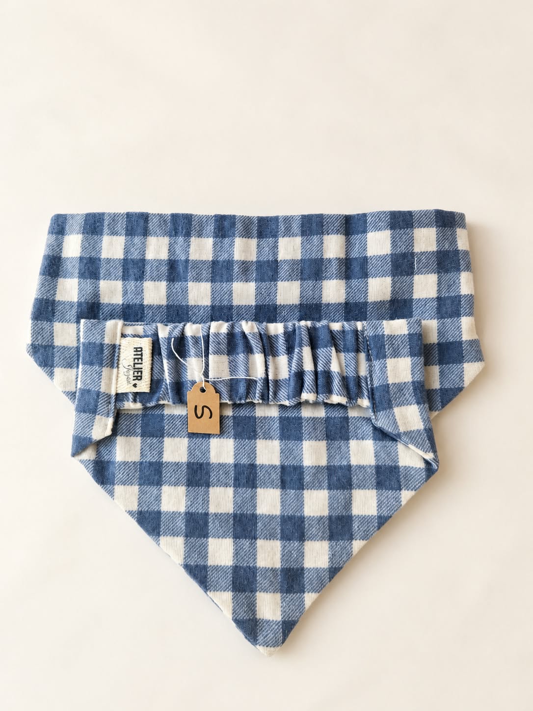 Bandana Vichy doux Atelier Jozou