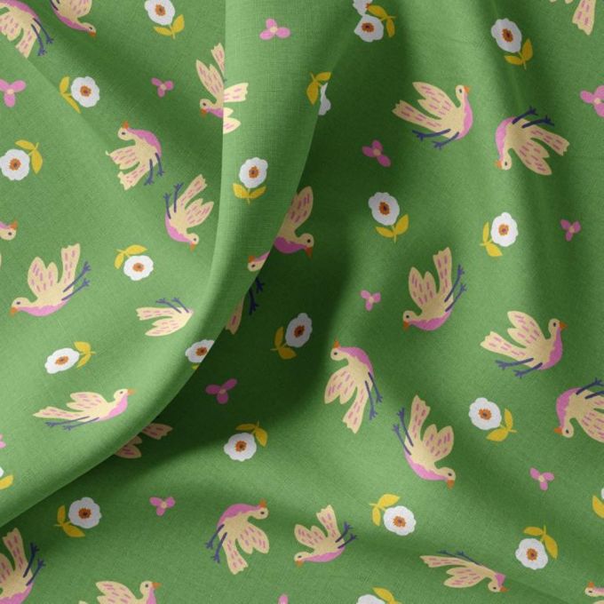 Bandana verte romance