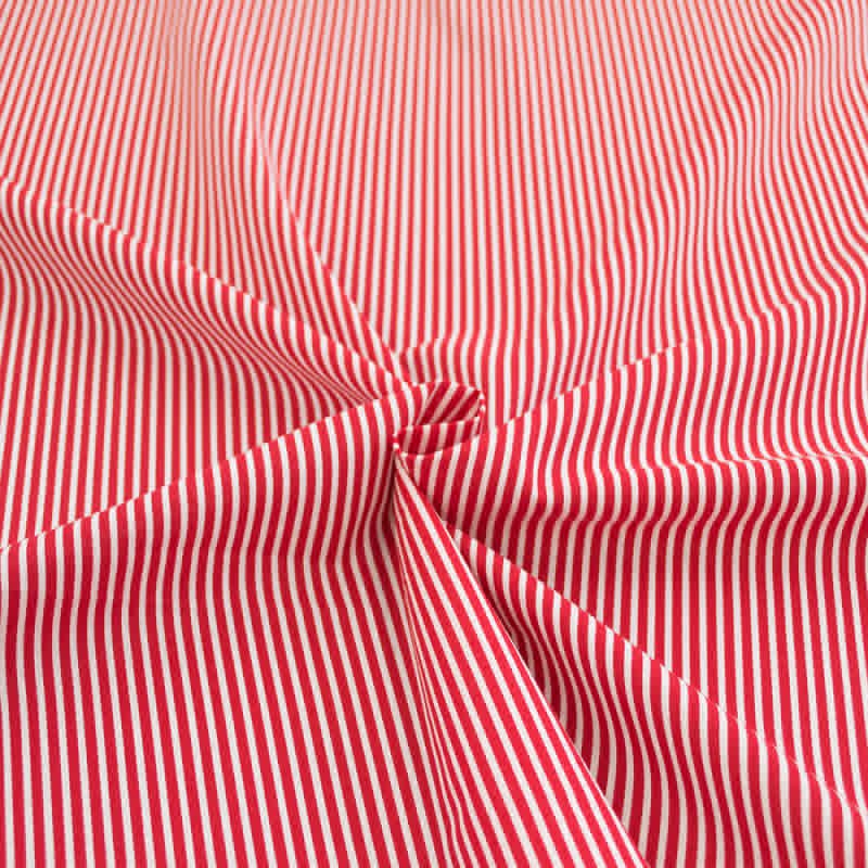 Bandana Rayures Rouge Atelier Jozou