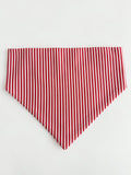 Bandana Rayures Rouge Atelier Jozou
