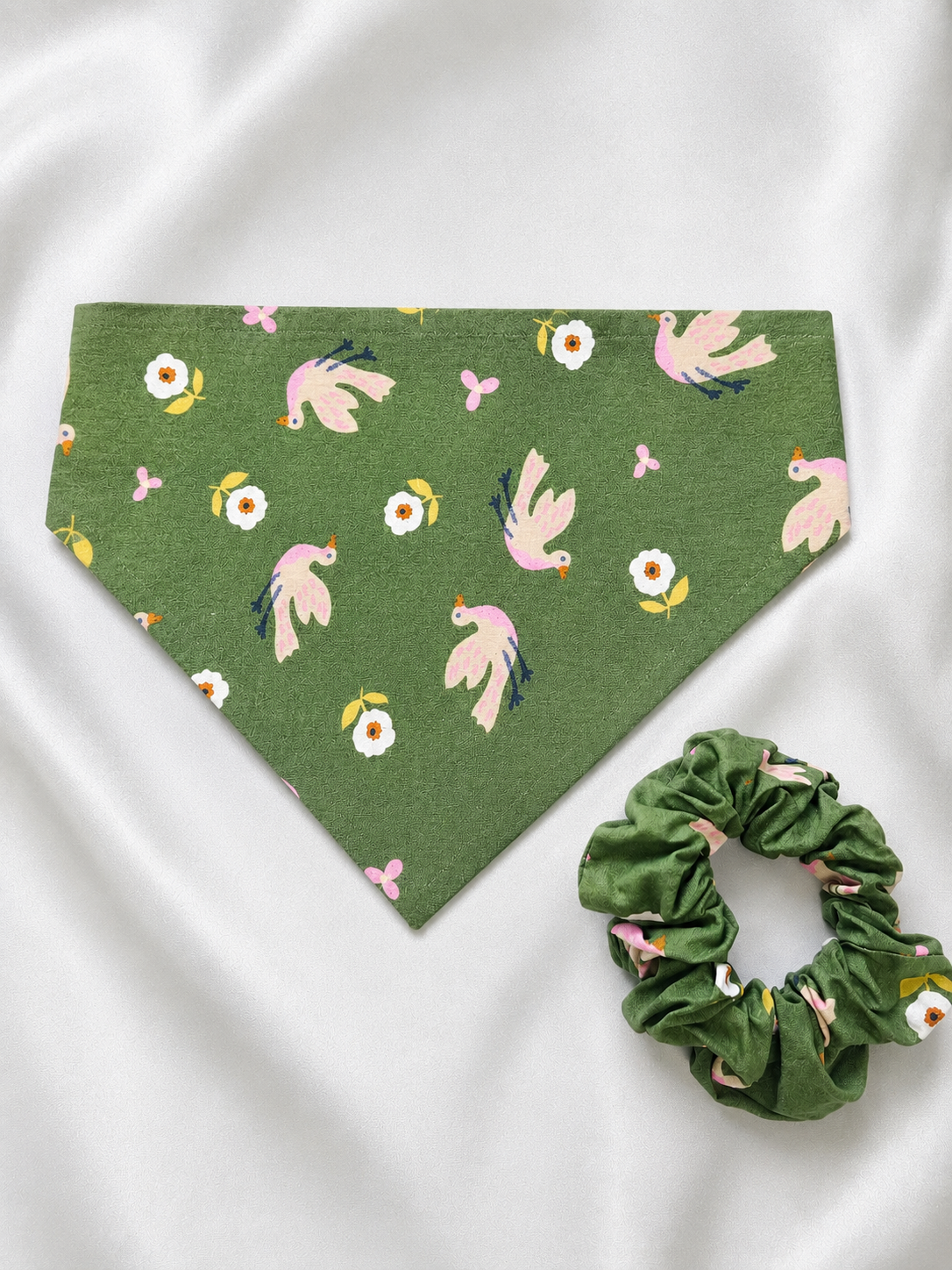 Bandana verte romance