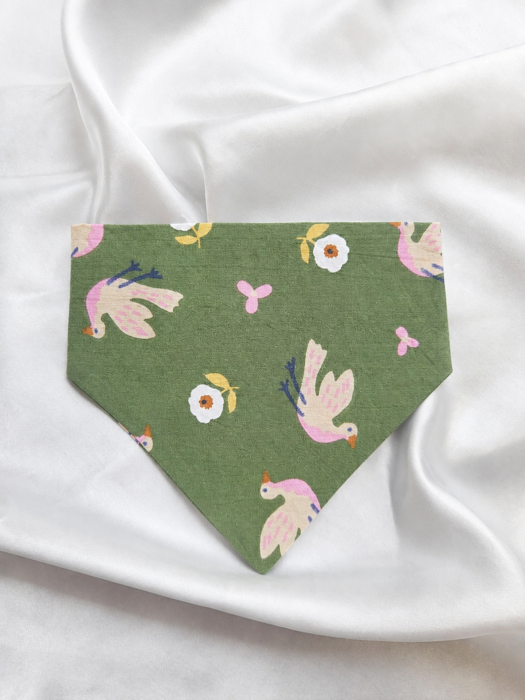 Bandana verte romance