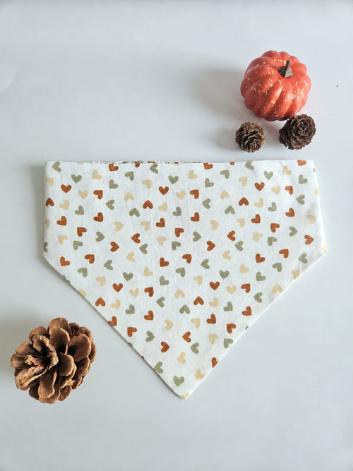 Bandana Cœurs d'automne Atelier Jozou